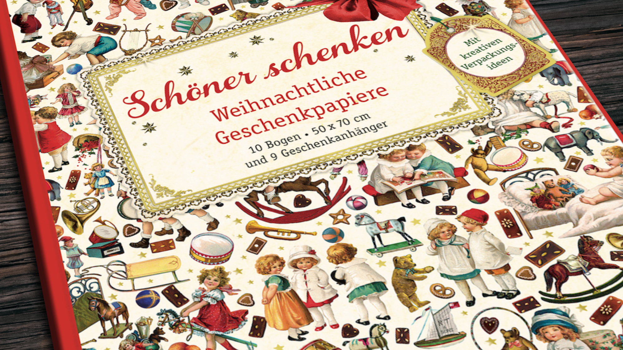 Geschenkpapier für Weihnachten - Schöner Schenken - Weihnachtliche Geschenkpapiere